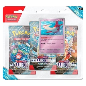 Pokémon Stellar Crown 3-pack Blister | Latias