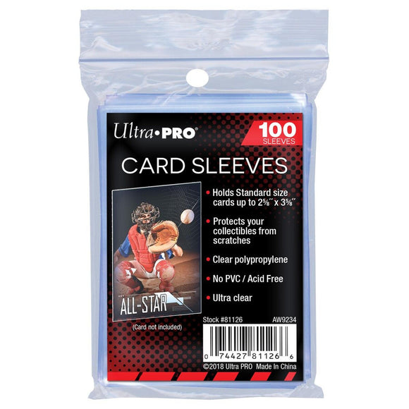 Ultra Pro Soft Card Sleeves 100 stuks