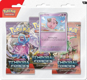 Pokémon 3-Pack Blister Temporal Forces | Cleffa